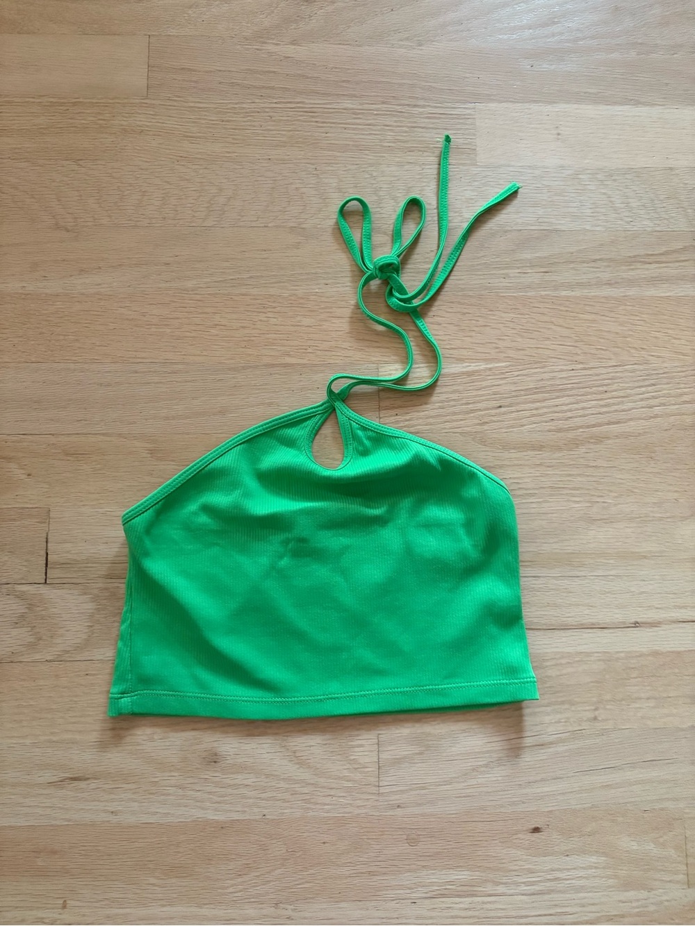 Zara Kelly Green Halter Top